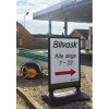 Wind-Sign Waterbase Budget Kundenstopper - A1 - schwarz #9