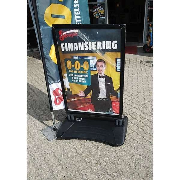 Wind-Sign Waterbase Budget Kundenstopper - A1 - schwarz #8