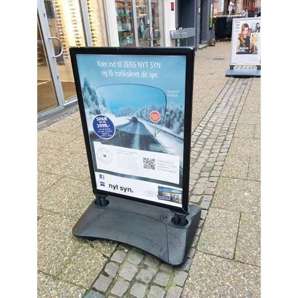 Wind-Sign Waterbase Budget Kundenstopper - A1 - schwarz #13