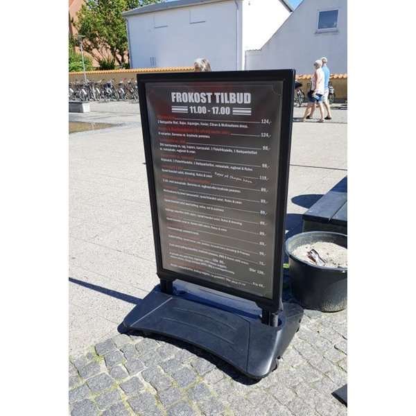 Wind-Sign Waterbase Budget Kundenstopper - A1 - schwarz #14