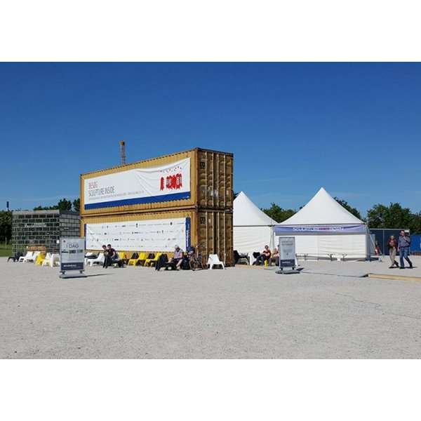 Wind-Sign Waterbase Budget Kundenstopper - 70x100 cm - Silber #13