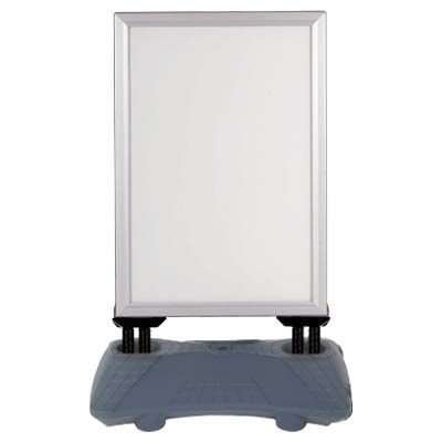 Wind-Sign Waterbase Budget Kundenstopper - 70x100 cm - Silber #8