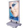 Wind-Sign Waterbase Kundenstopper - A1 - Silber #5