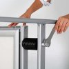 Wind-Line Basic Kundenstopper - A1 - Silber #9