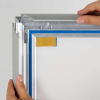 Wind-Line Basic Kundenstopper - A1 - Silber #5