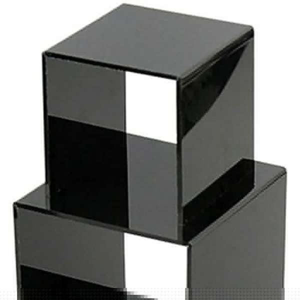 Display Podest, Dekoregal Displayregal - 3 Stk. - schwarz #2