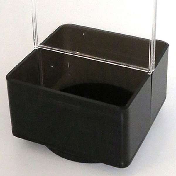 Salt & Pepper Menükartenhalter vertikal - 2xM65 Flyer - 9,9x21 cm - schwarz #2