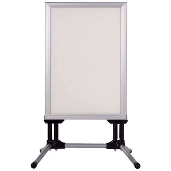 Wind-Line Budget Kundenstopper - 50 x 70 cm - Silber #15