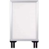 Wind-Line Budget Kundenstopper - 50 x 70 cm - Silber #14