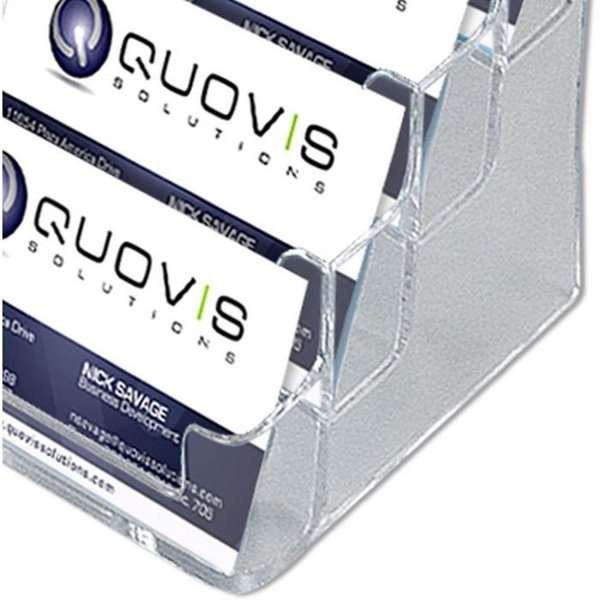Multi-Visitenkartenhalter X4 - Transparent #2