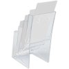 Tisch- und Wandprospekthalter aus Acryl, 4 x M65 #3