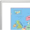 Whiteboard mit Europakarte - 103 x 73 cm #3