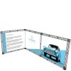 Crown Truss L-Shape 3 x 6 m, 10 x 10 cm, schwarz #1