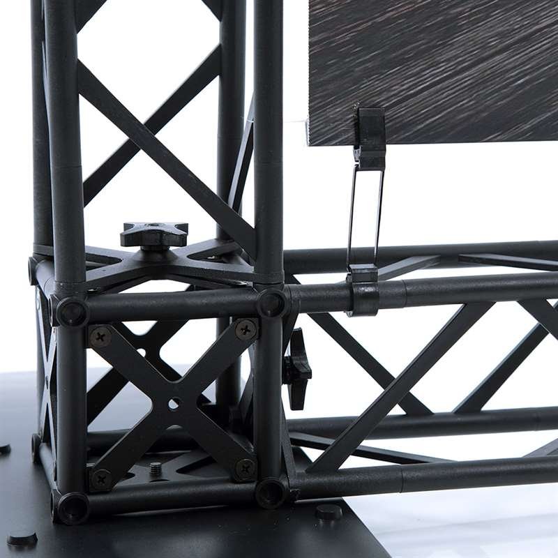 Crown Truss 10 U-Form 3 x 3 m - Schwarz #5