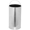 Dust Bin Push, 50 L - Silber #4