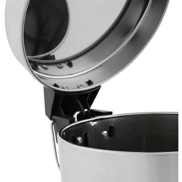 Pedal-Mülleimer, 20 l - Silber #6