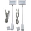 Crown Truss 10x10, LED, 15 Watt Strahler, inkl. Halterung - Weiß. Satz. = 2 Stk. #1