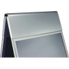 Alu-Line Logo Change Kundenstopper mit Logo schild - A1 - Silber #3