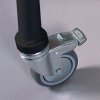 New Gotik Lux Kundenstopper mit Logo schild und Rad - A1 - schwarz #3
