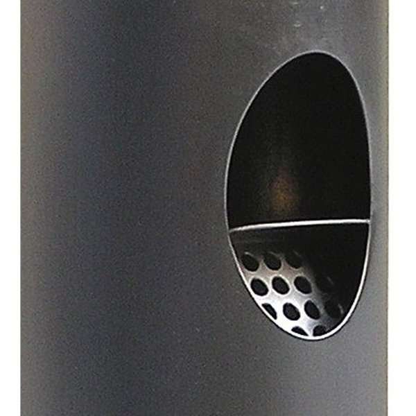 Aschenbecher Tube XL aus gebürstetem Stahl #2