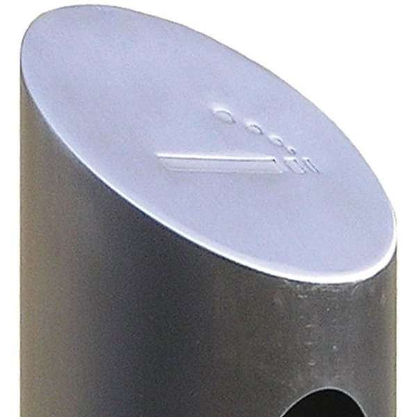 Aschenbecher Tube XL aus gebürstetem Stahl #4