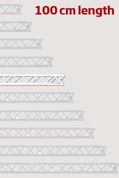 Crown Truss 10x10, Modul 100cm - weiß #1