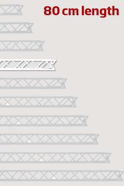 Crown Truss 10x10, Modul 80cm - weiß #1