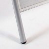 Expo Sign Lux Kundenstopper - A1 - Silber #2