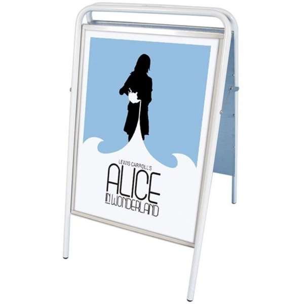 Expo Sign Standard Kundenstopper - 70x100 cm - weiß #6