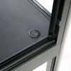 Vitrine - Showcase Desk Duo Glasvitrine mit LED-Licht und Schloss - Schwarz #7