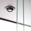 Vitrine - Showcase Tower Duo Glasvitrine mit Unterschrank, LED-Licht und Schloss - Schwarz #4