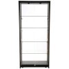 Vitrine - Showcase Tower Duo Glasvitrine mit LED-Licht und Schloss - Schwarz #5