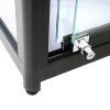 Vitrine - Showcase Tower Duo Glasvitrine mit LED-Licht und Schloss - Schwarz #4