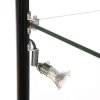 Vitrine - Showcase Tower Solo Glasvitrine mit Unterschrank, LED-Licht und Schloss - Schwarz #10