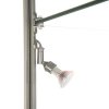Vitrine - Showcase Tower Solo Glasvitrine mit Unterschrank - Silber #6