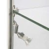 Vitrine - Showcase Tower Solo Glasvitrine mit LED-Licht und Schloss - Silber #5