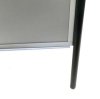 Gotik Budget Kundenstopper mit Logo schild - A1 - schwarz #5