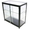 Vitrine - Showcase Counter Duo Glasvitrine mit LED-Licht und Schloss - Schwarz #8