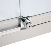 Vitrine - Showcase Counter Duo Glasvitrine mit LED-Licht und Schloss - Silber #2