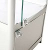 Vitrine - Showcase Counter Solo Glasvitrine mit Unterschrank - Silber #4