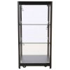 Vitrine - Showcase Counter Solo Glasvitrine mit LED-Licht und Schloss - Schwarz #10