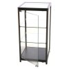 Vitrine - Showcase Counter Solo Glasvitrine mit LED-Licht und Schloss - Schwarz #9