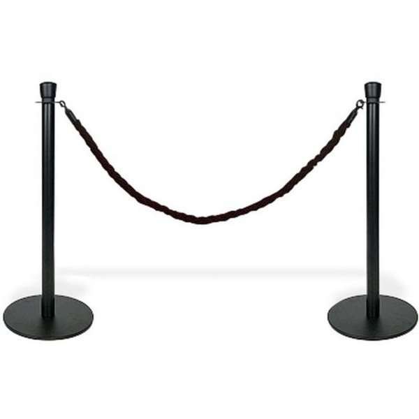 VIP-Barriere, schwarzes Seil - 150 cm #2