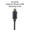 Kabeltyp V8 Micro-USB für Samsung, LG usw. #1