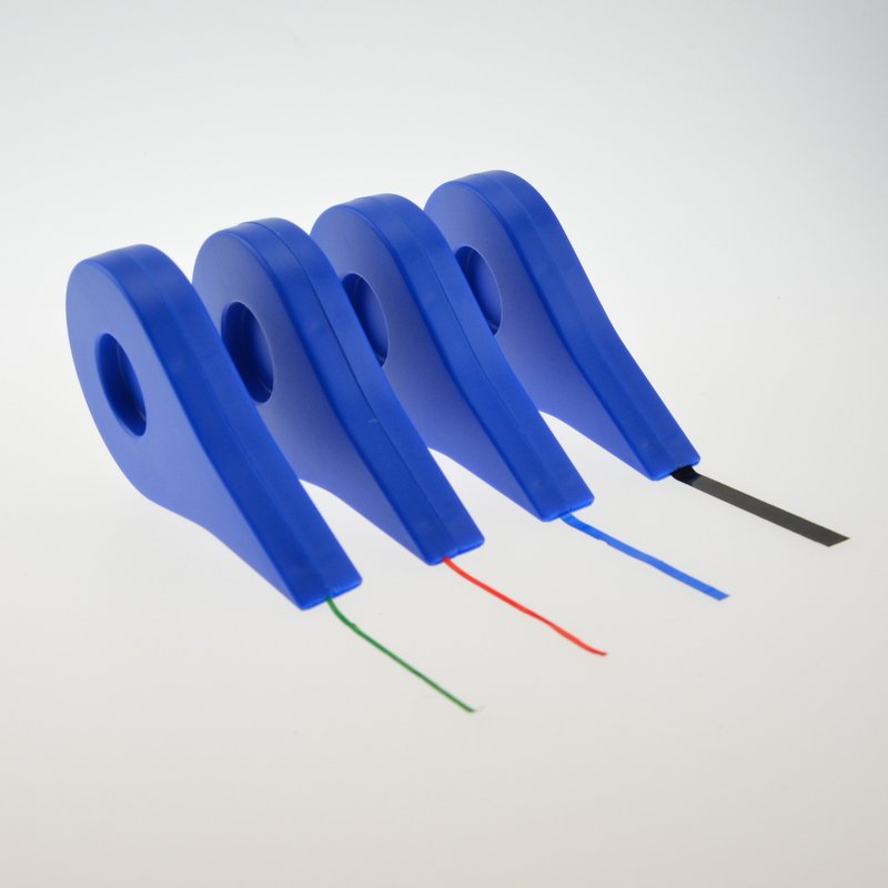 Teilungsklebeband f&uuml;r Whiteboards schwarz - 1,5 mm