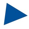 Magnet Dreieck 1x1 cm (180 Stück pro Bogen) - Blau #1