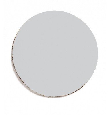 Magnetkreis 2x2 cm (18 Stk. pro Bogen) - Grau #1
