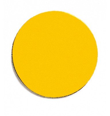 Magnetkreis 1x1 cm (50 Stück pro Blatt) - Gelb #1