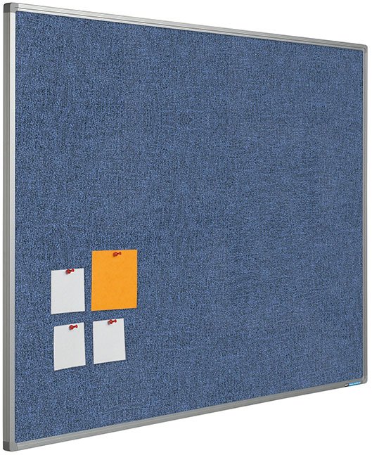 Pinnw&auml;nde mit Camira-Stoff - 45x60cm, Blau-Lila