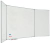 Whiteboard mit 2 Türen (5 Seiten), abschließbar - 120x150 cm (120x300 cm) - ohne Schließbeschlag #1